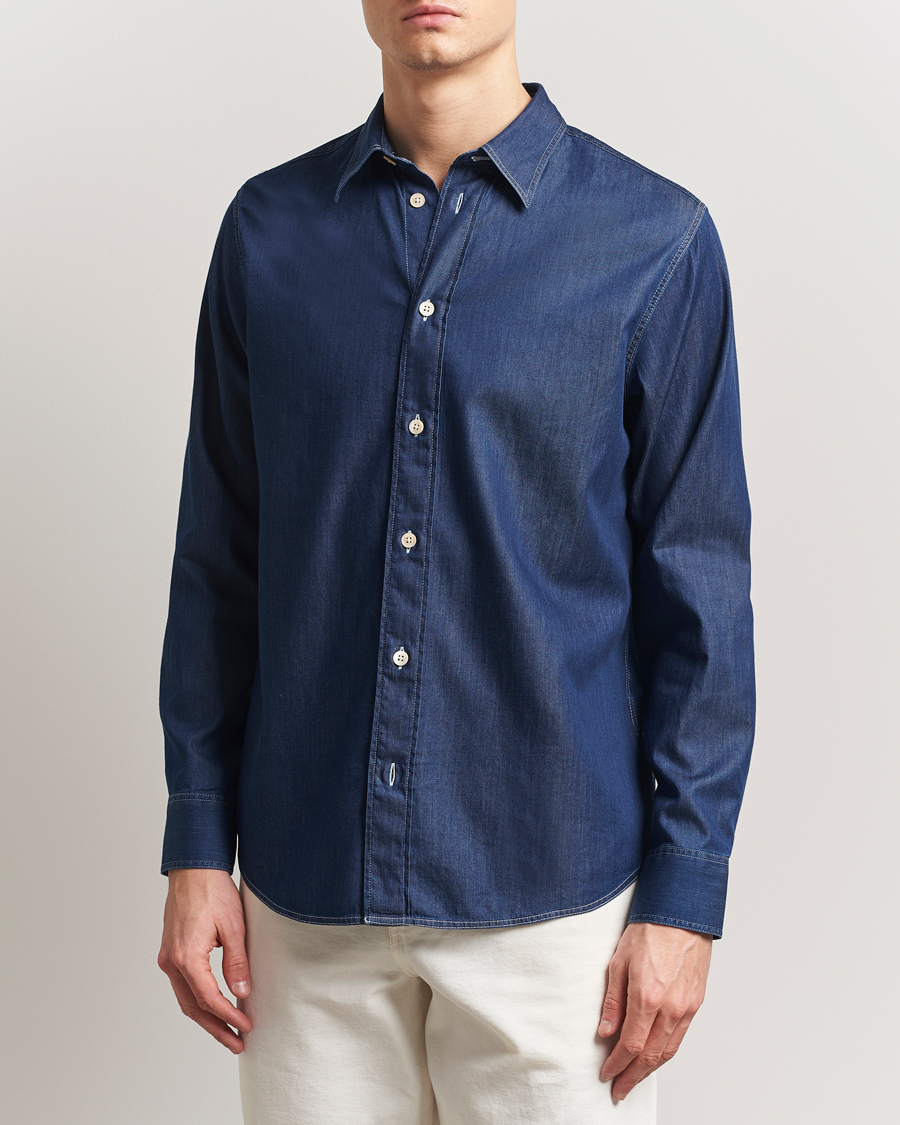 Herren | Hemden | NN07 | Colby Denim Shirt Medium Indigo