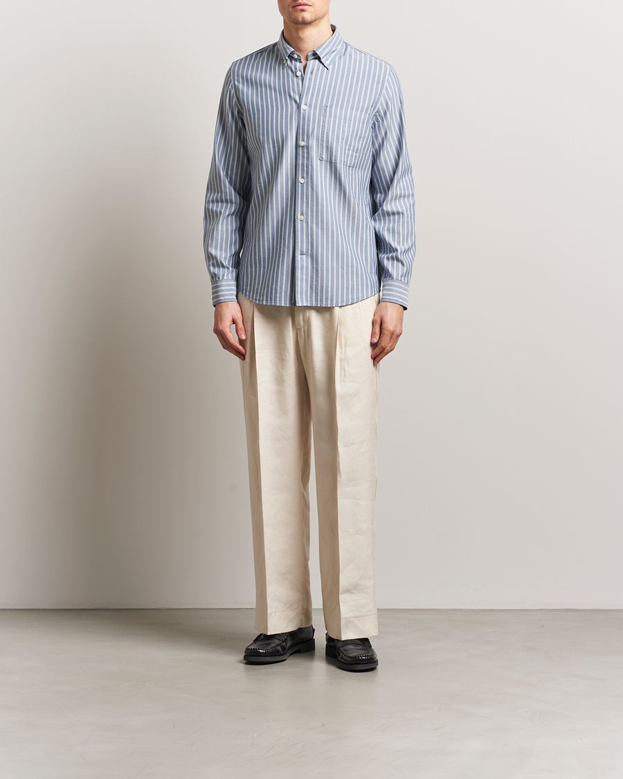 Herren | Hemden | NN07 | Arne Tencel Shirt Multi Stripe