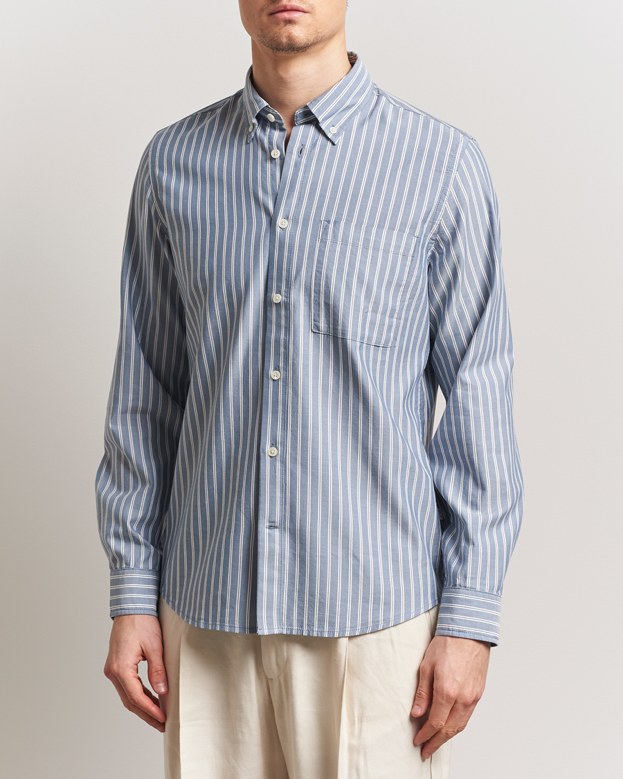 Herren | Hemden | NN07 | Arne Tencel Shirt Multi Stripe
