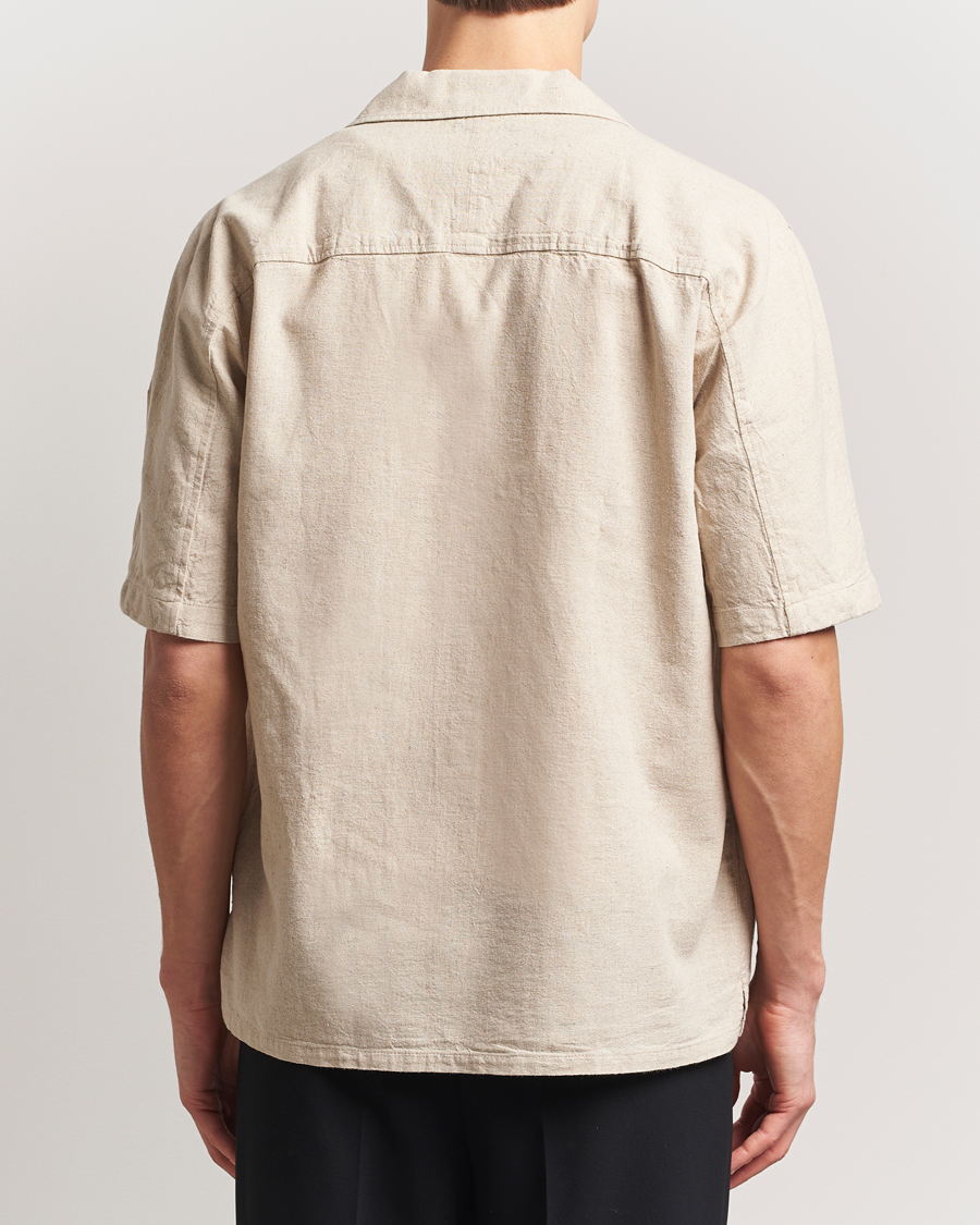 Herren | Hemden | NN07 | Ole Printed Short Sleeve Shirt Oat