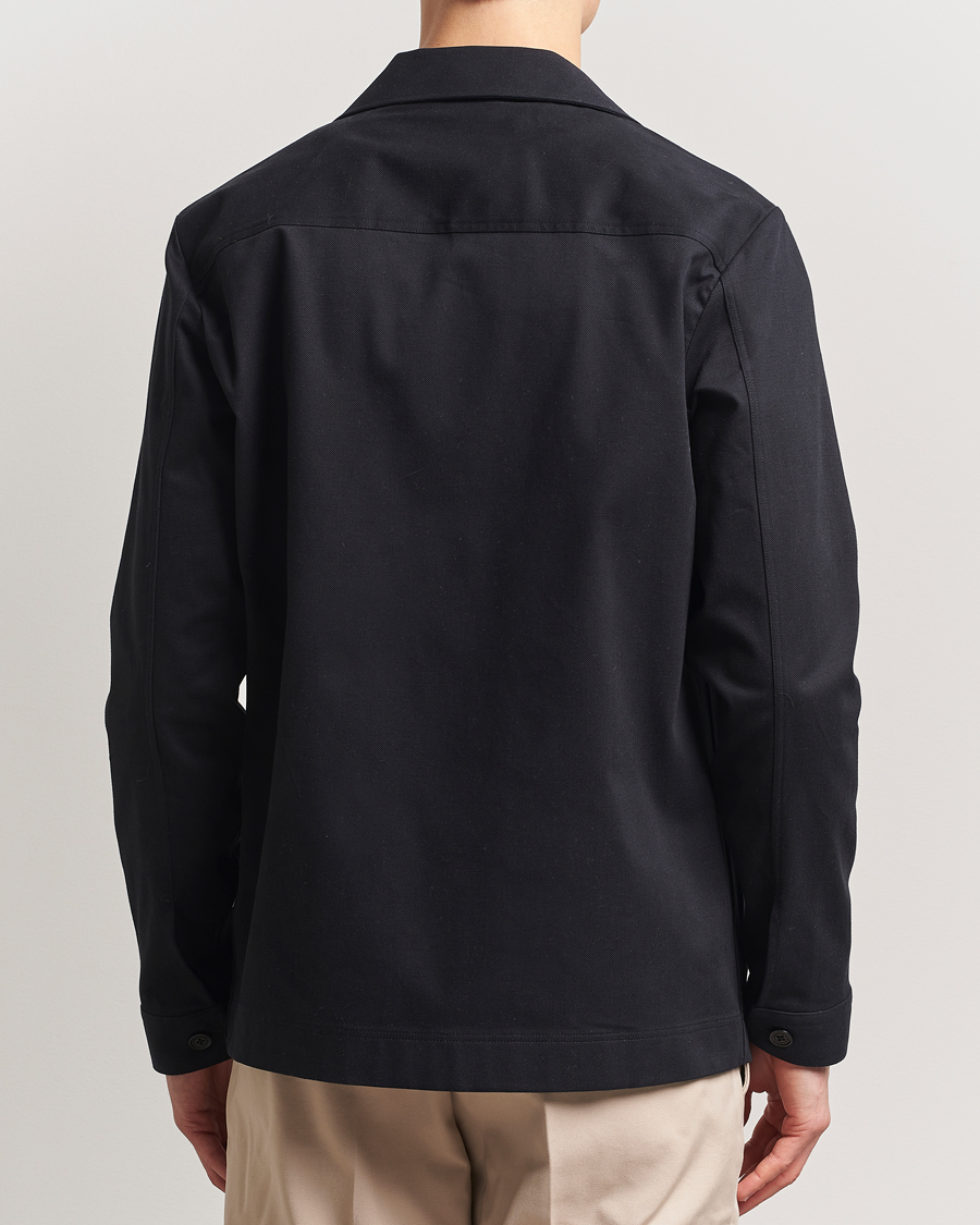Herren | Hemden | NN07 | Olav Pocket Overshirt Black