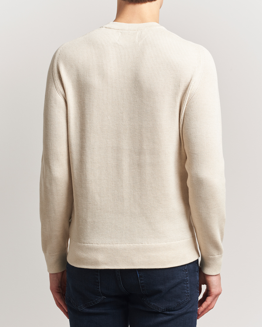 Herren | Pullover | NN07 | Kevin Cotton Knitted Sweater Ivory