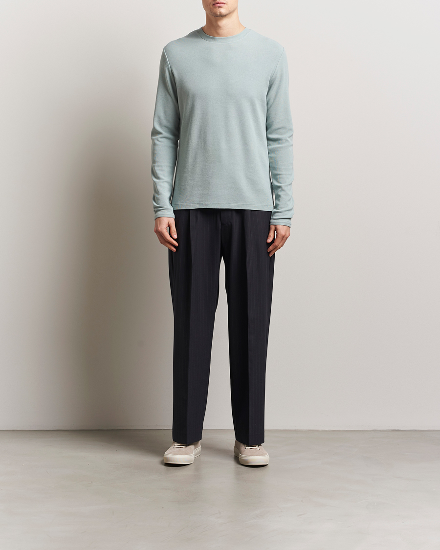 Herren | Pullover | NN07 | Clive Knitted Sweater Steely Blue