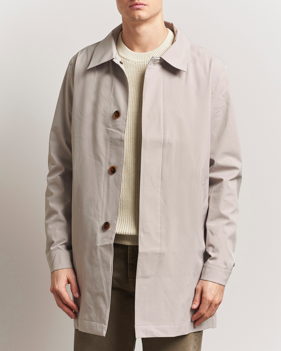 Herren | Jacken | NN07 | Kim Waterproof Car Coat Khaki Stone