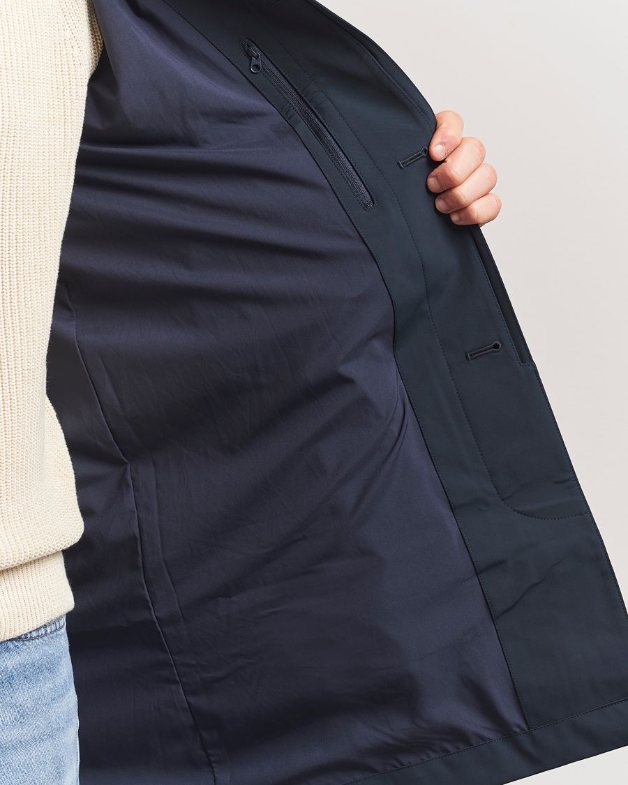 Herren | Jacken | NN07 | Kim Waterproof Car Coat Navy Blue
