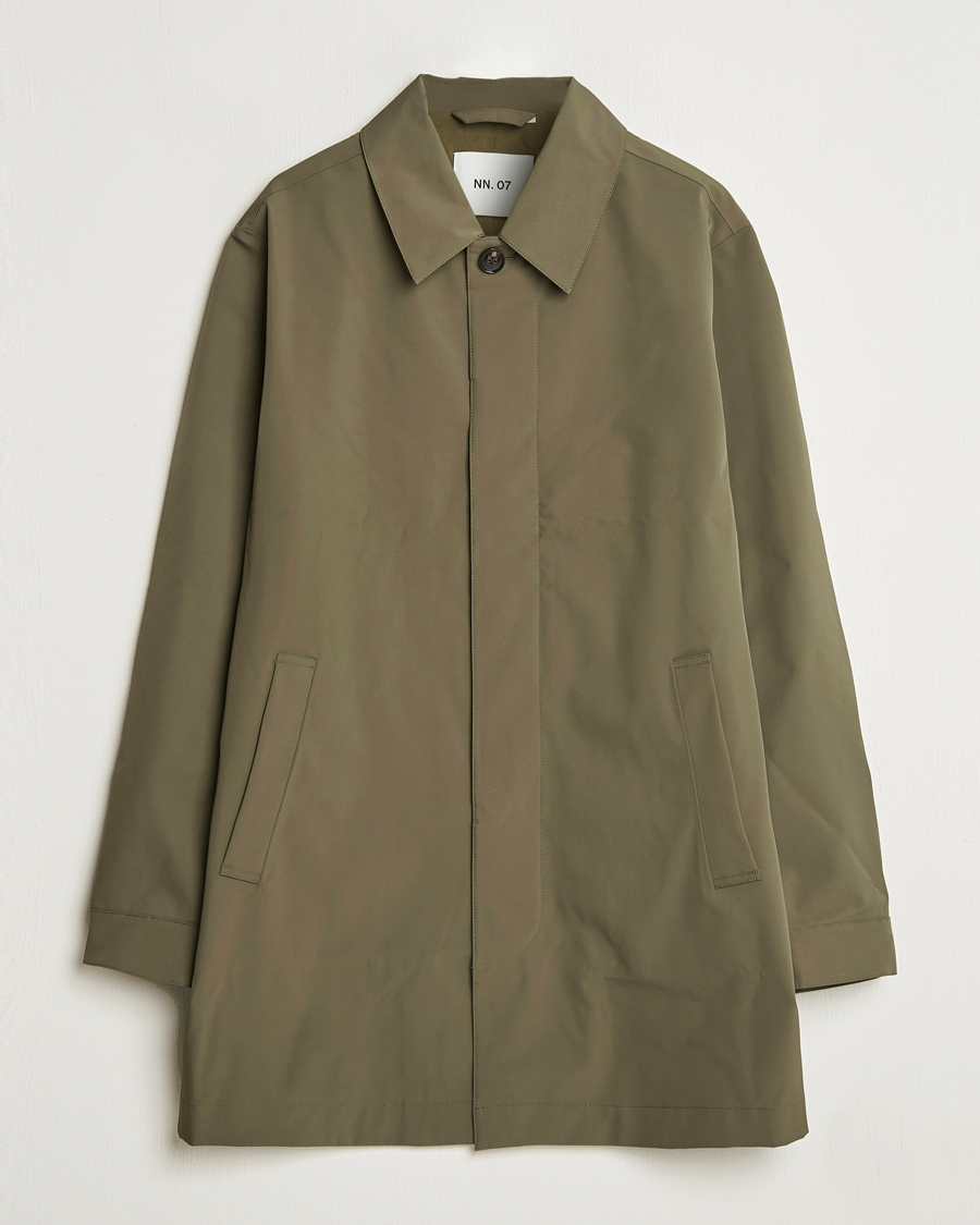 Herren | Jacken | NN07 | Kim Waterproof Car Coat Capers Green