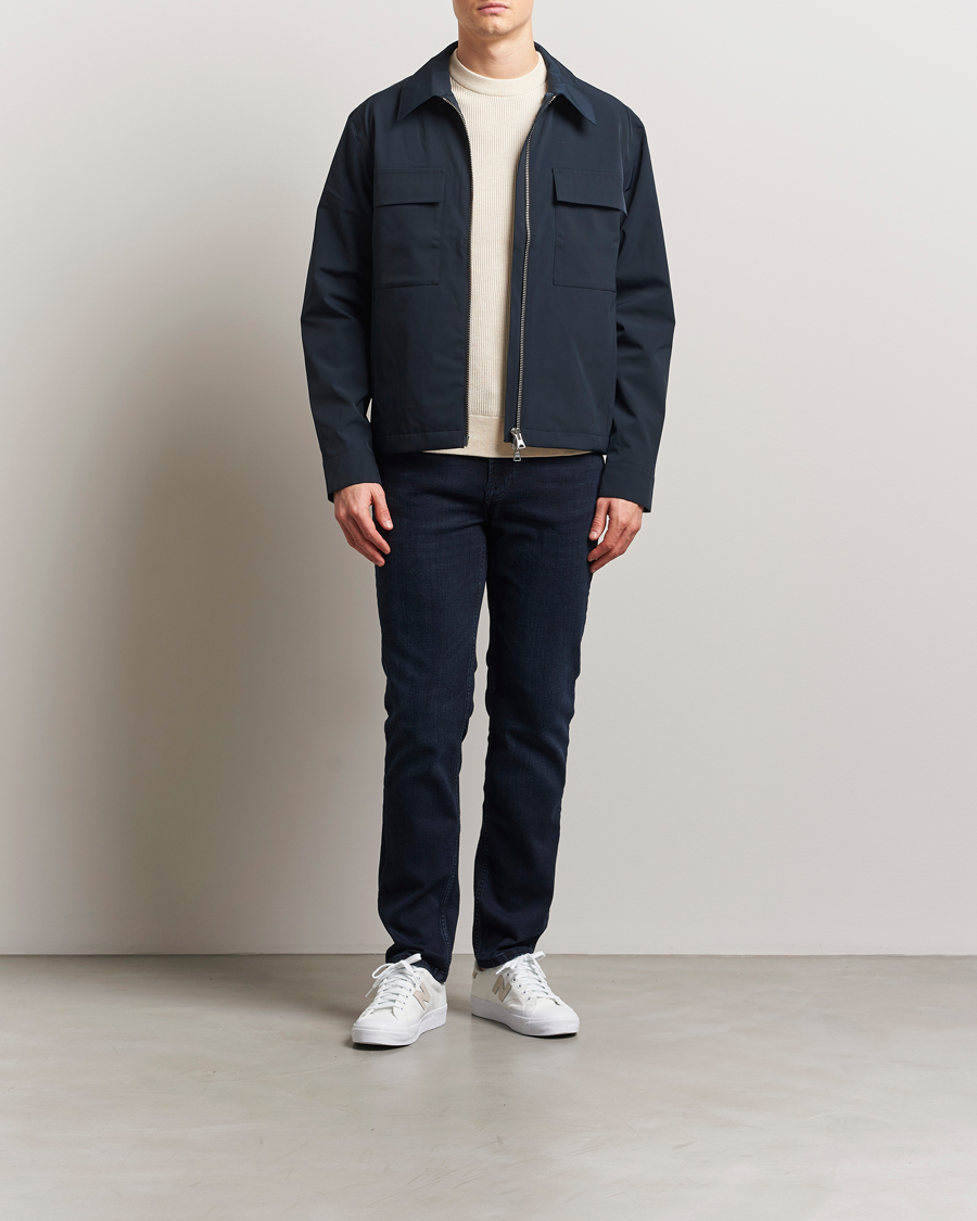 Herren | Jacken | NN07 | Alban Bomber Jacket Navy Blue