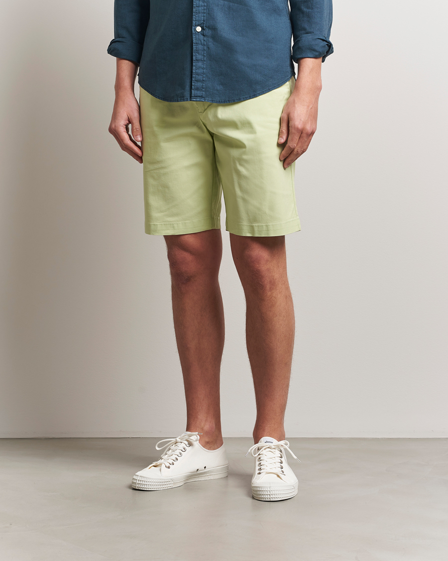 Herren | Shorts | Dockers | Slim Cotton/Linen Shorts Seedling