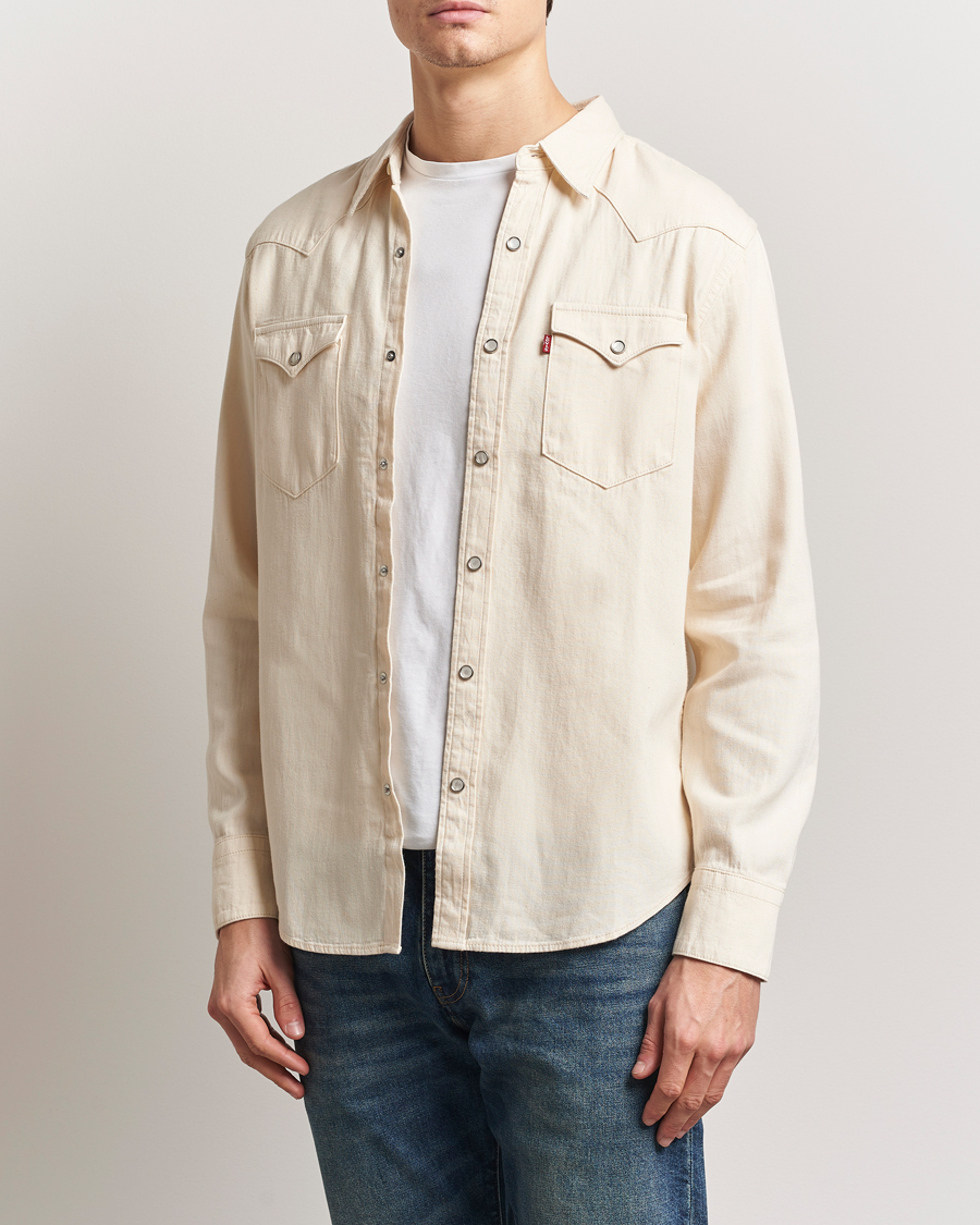 Herren | Hemden | Levi's | Barstow Western Standard Shirt Eddlyn Ecru