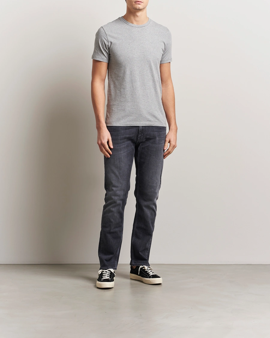 Herren | T-Shirts | Levi's | 2-Pack Crew Neck T-Shirt White/Grey Heather