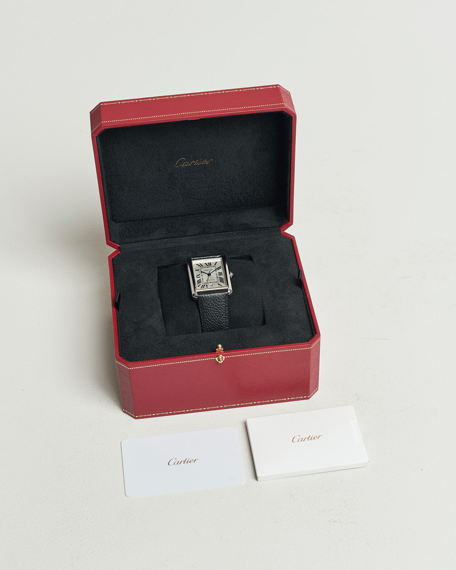 Herren | Pre-Owned & Vintage Watches | Cartier Pre-Owned | Tank Must Extra Large
