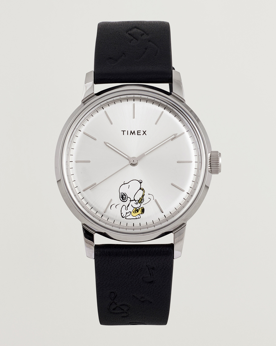 Herren | Timex Timex X Peanuts Marlin Snoopy Automatic 40mm White Dial | Timex | X Peanuts Marlin Snoopy Automatic 40mm White Dial
