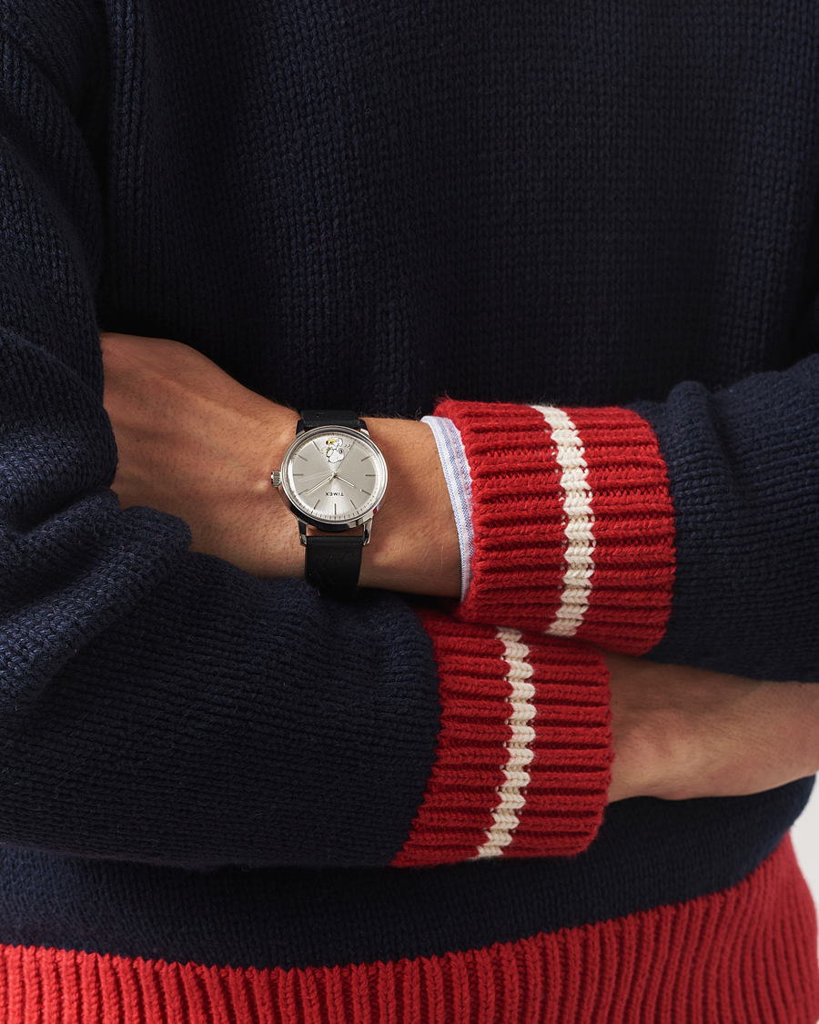 Herren | Timex Timex X Peanuts Marlin Snoopy Automatic 40mm Silver Dial | Timex | X Peanuts Marlin Snoopy Automatic 40mm Silver Dial