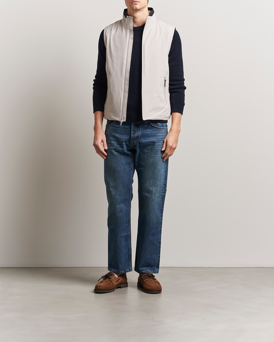 Herren | Westen | Woolrich | Sailing Two Layer Vest Dove