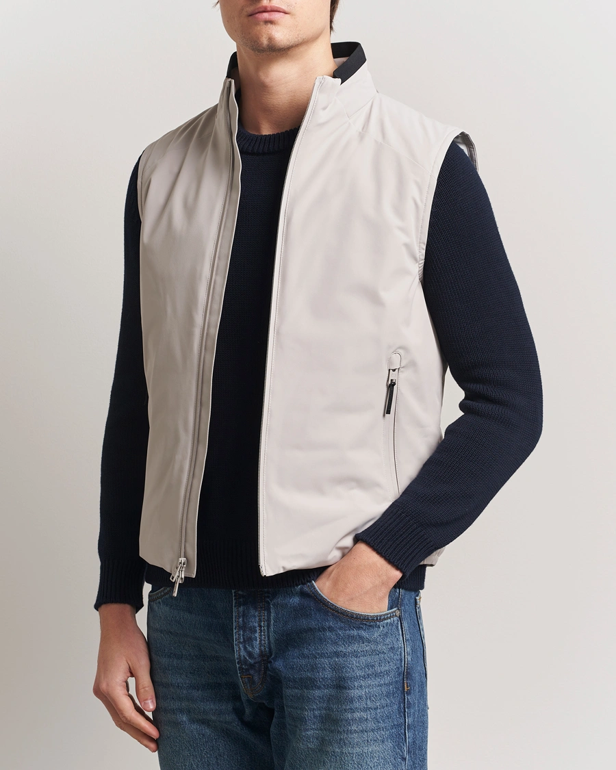 Herren | Westen | Woolrich | Sailing Two Layer Vest Dove