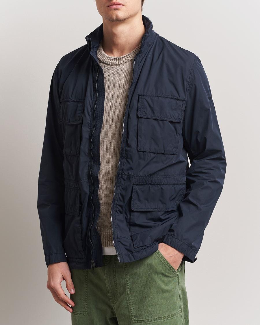 Herren | Jacken | Woolrich | Urban Field Jacket Melton Blue
