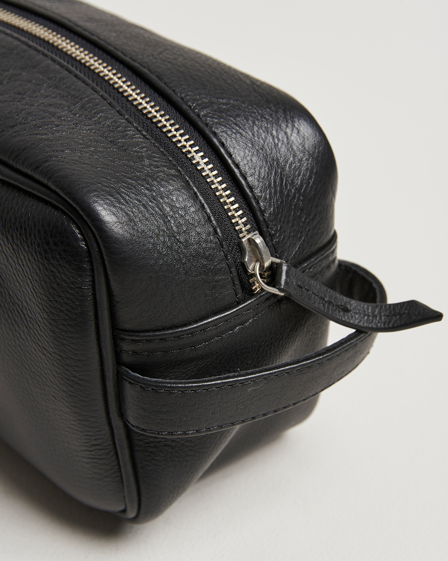 Herren | Taschen | LES DEUX | Leather Washbag Black