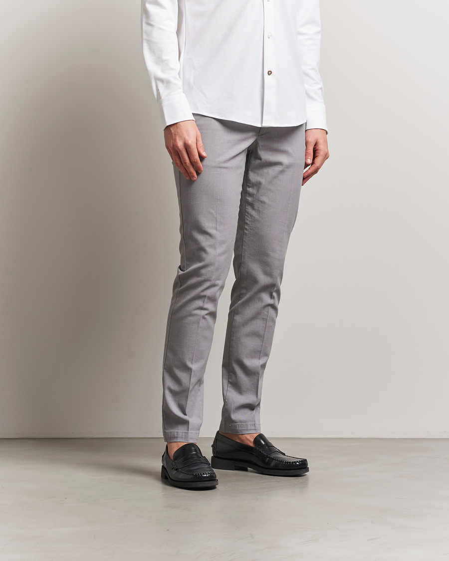 Herren | Hosen | BOSS BLACK | Kaito Structured Cotton Pants Dark Grey