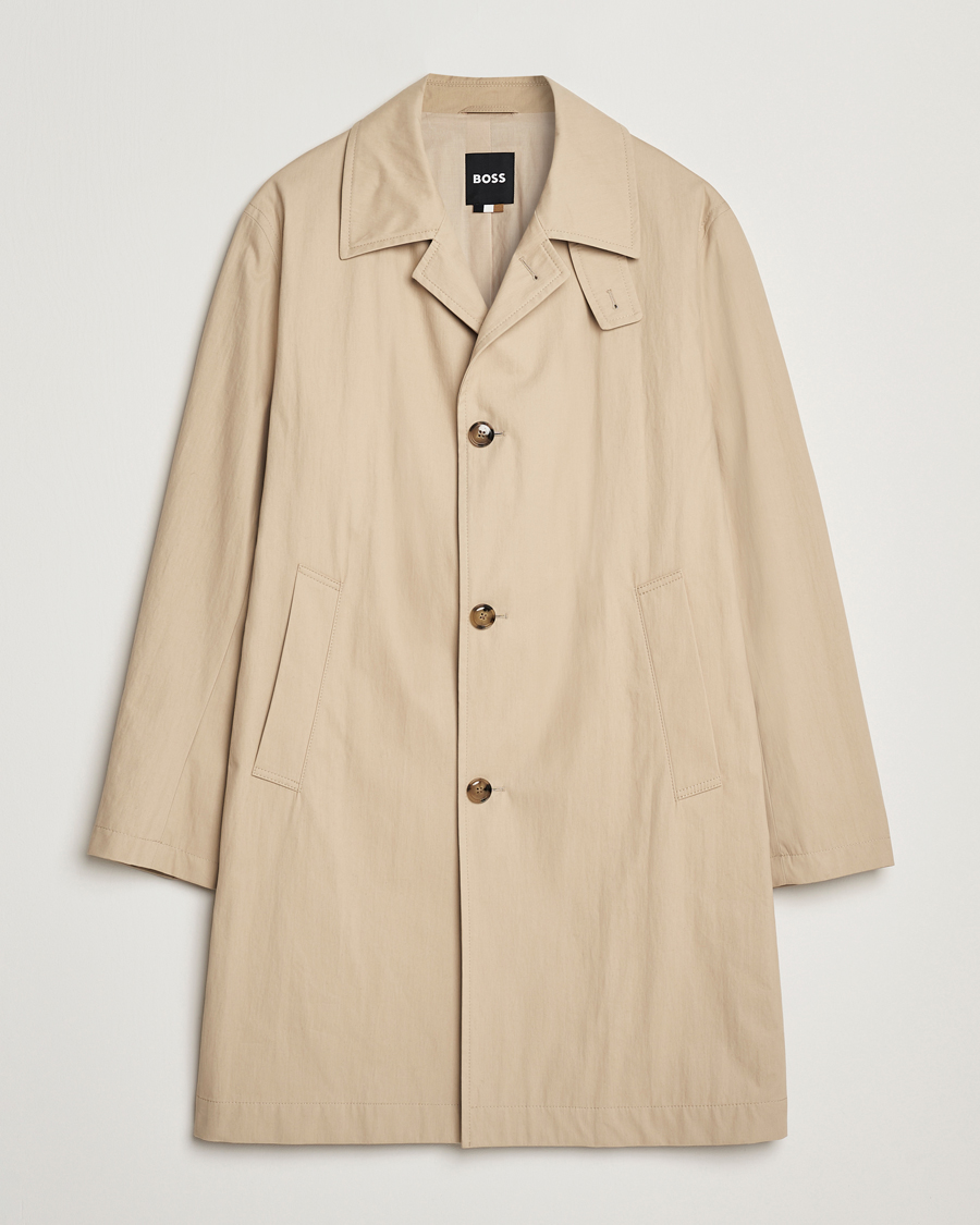 Herren | Jacken | BOSS BLACK | Clark Coat Light Beige