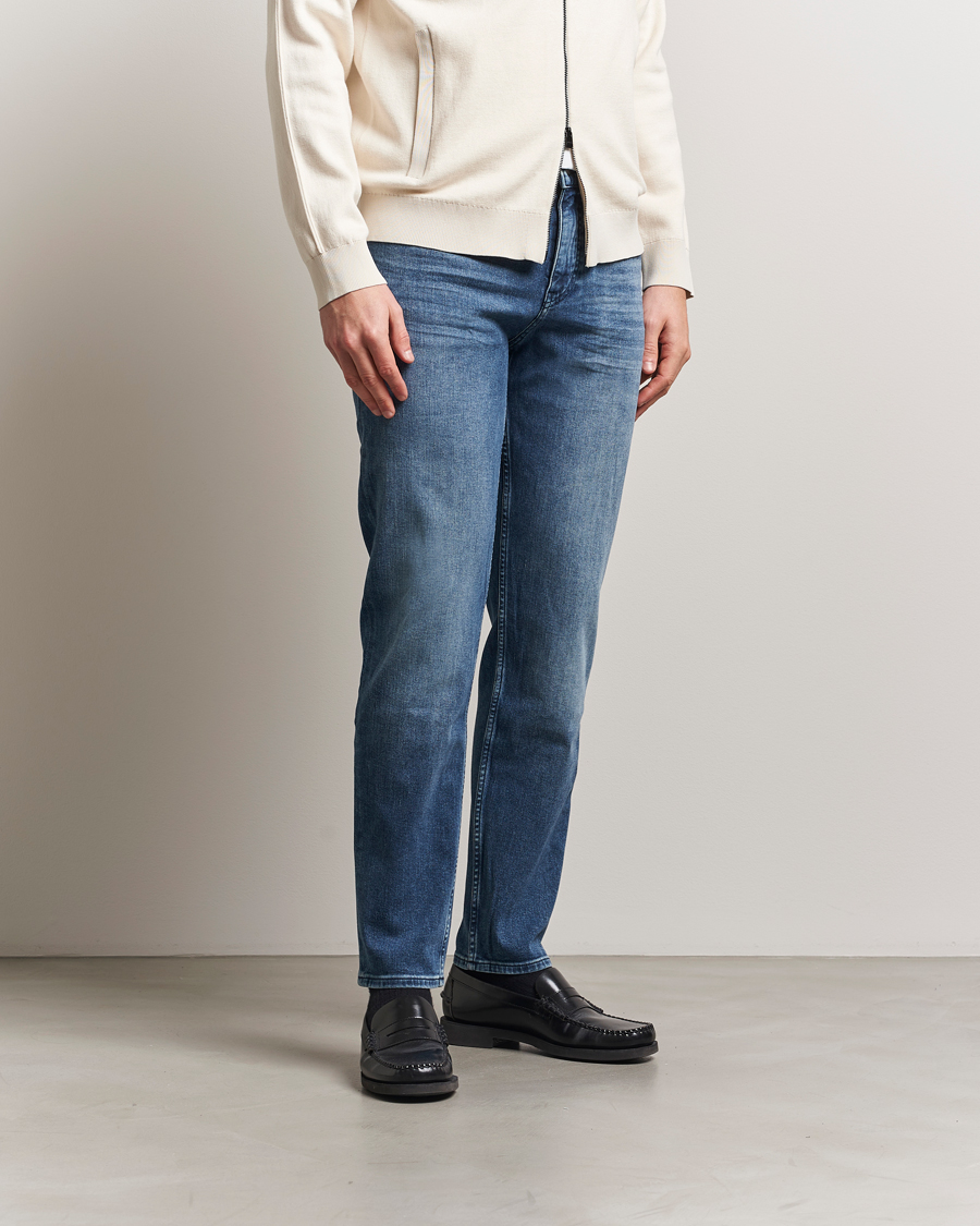 Herren | Jeans | BOSS BLACK | Re.Maine Jeans Washed Navy