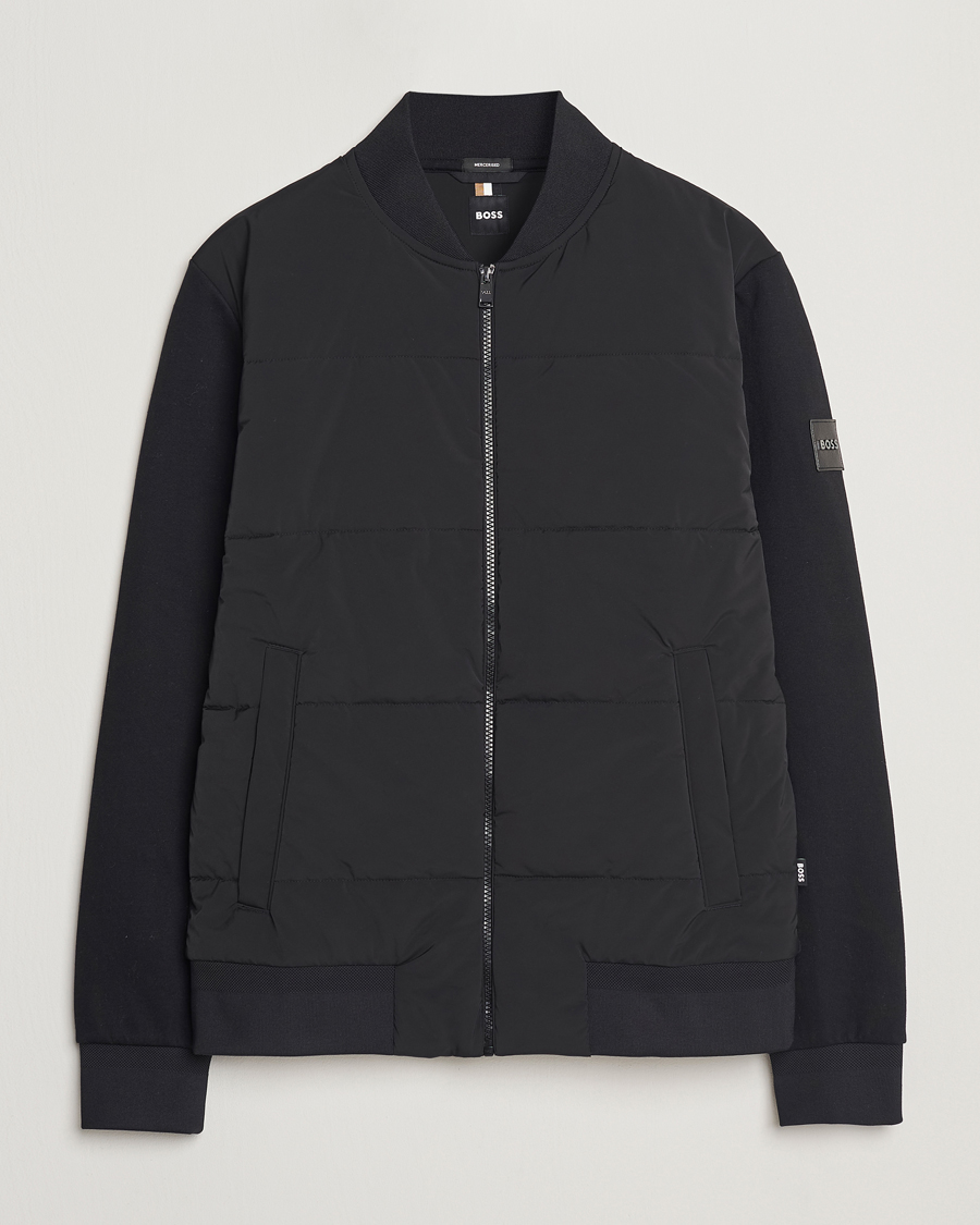 Herren | Jacken | BOSS BLACK | Skiles Hybrid Jacket Black