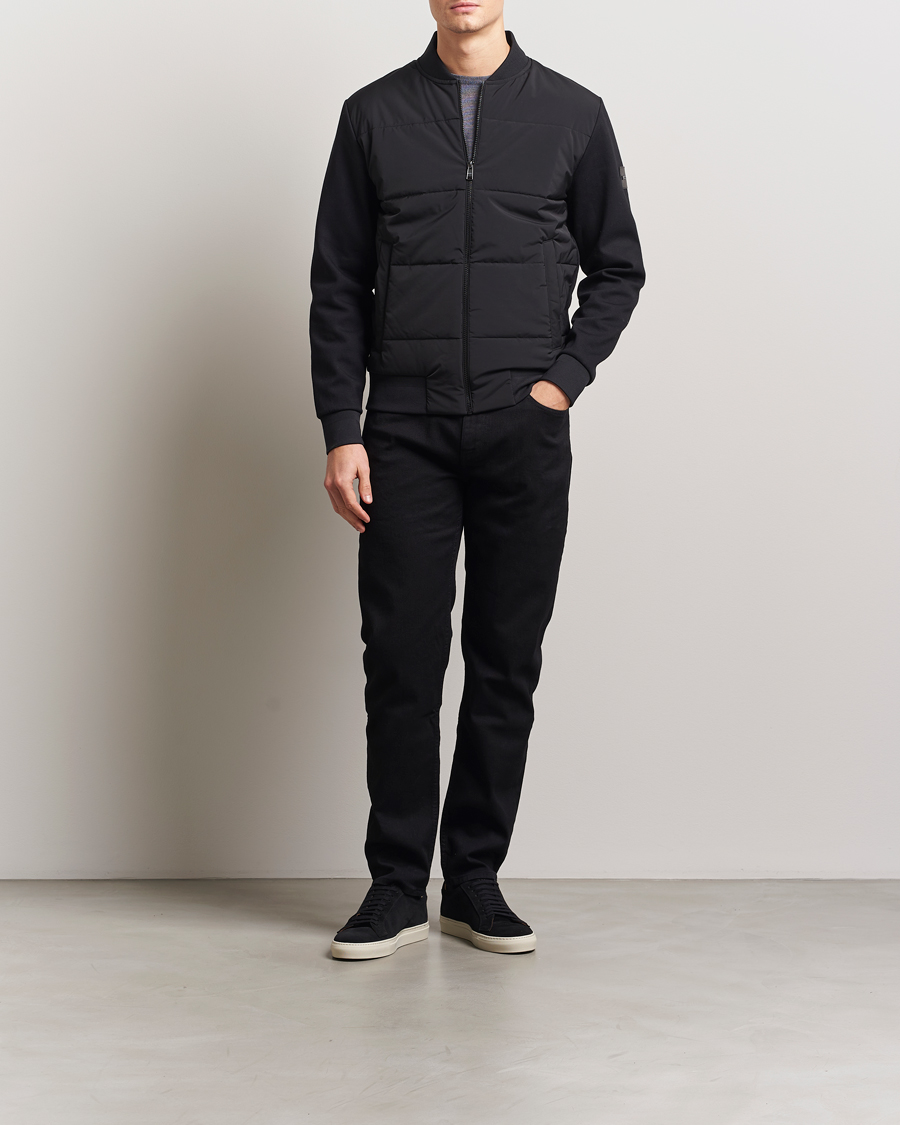 Herren | Jacken | BOSS BLACK | Skiles Hybrid Jacket Black