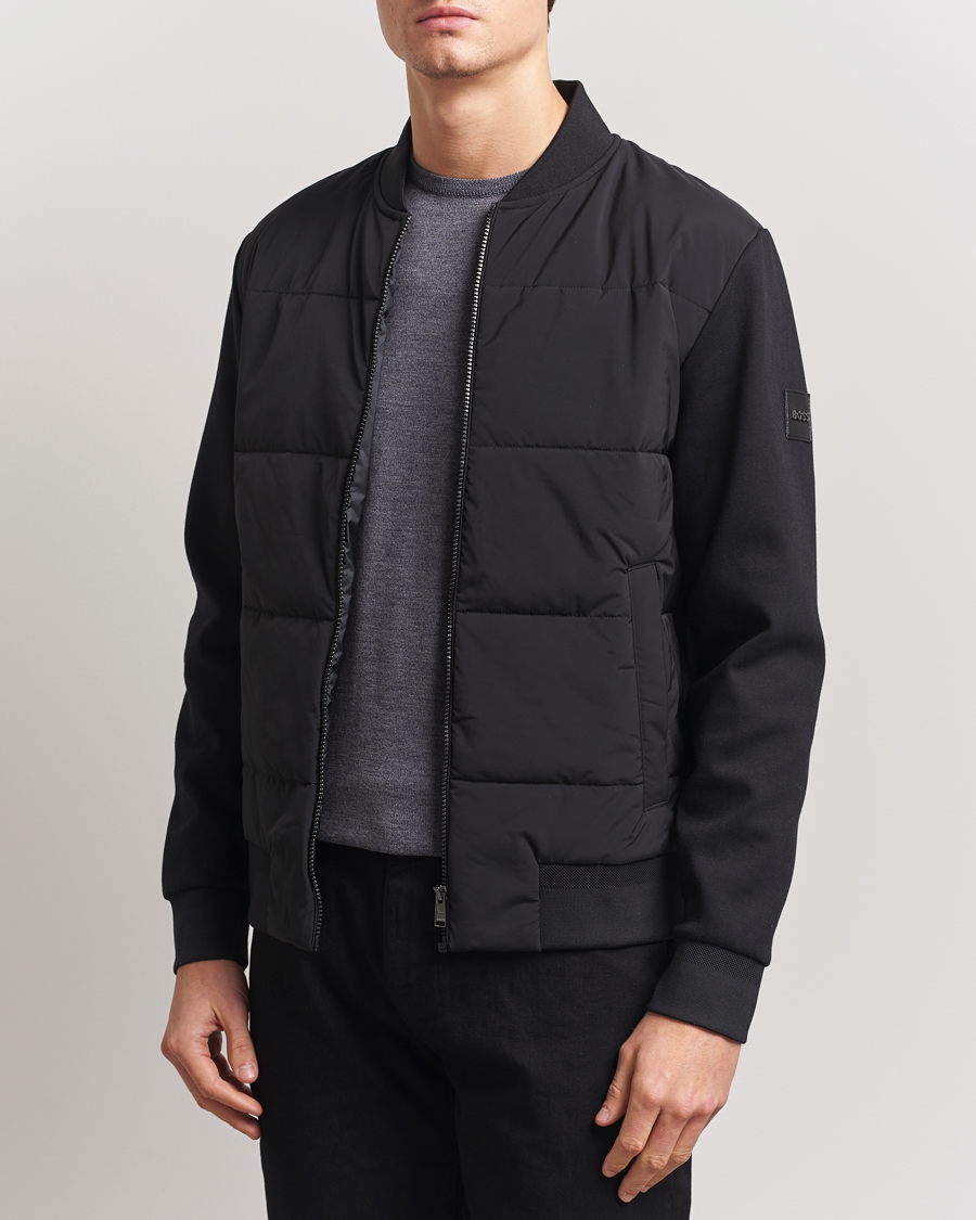 Herren | Jacken | BOSS BLACK | Skiles Hybrid Jacket Black