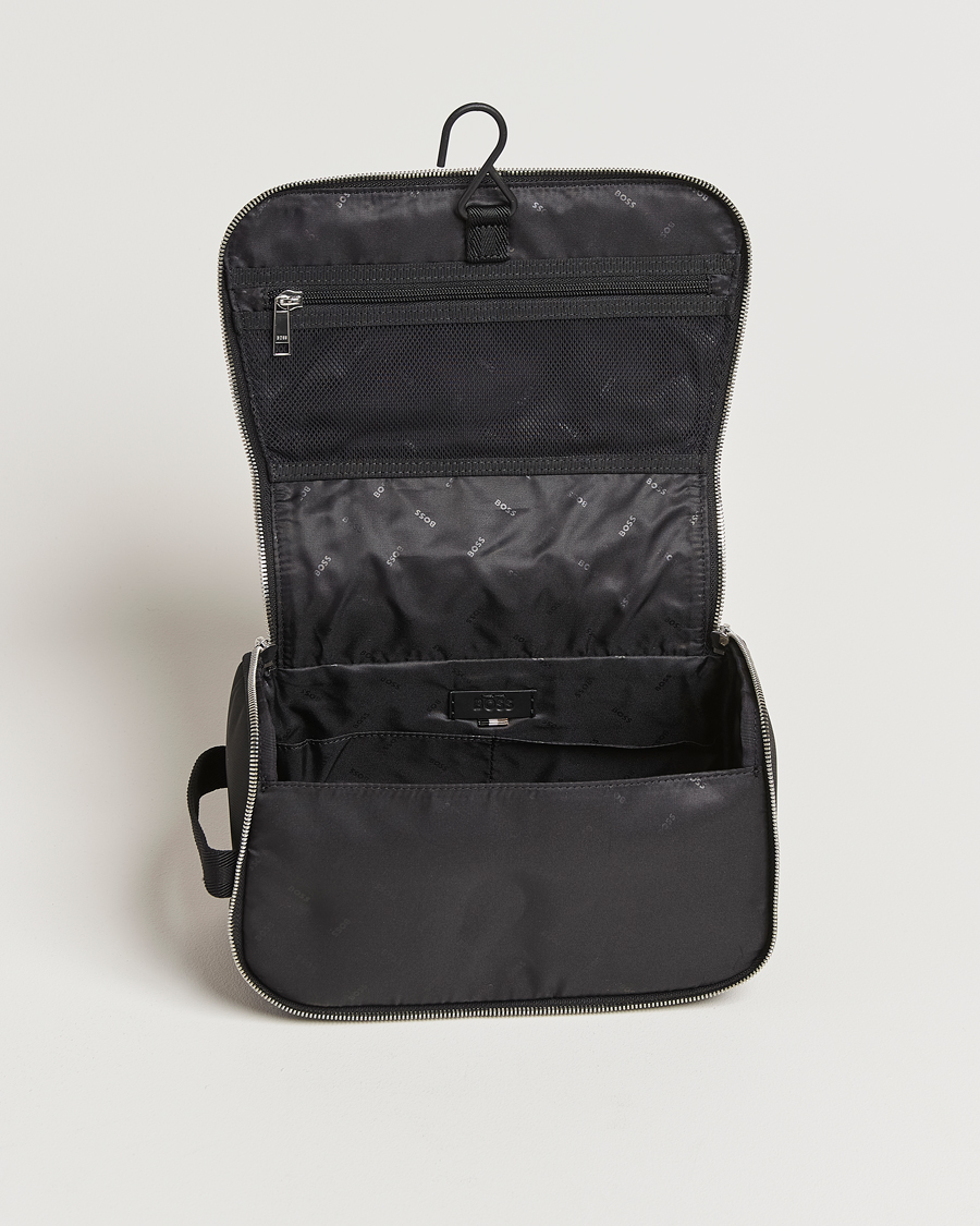 Herren | Taschen | BOSS BLACK | Highway Washbag Black