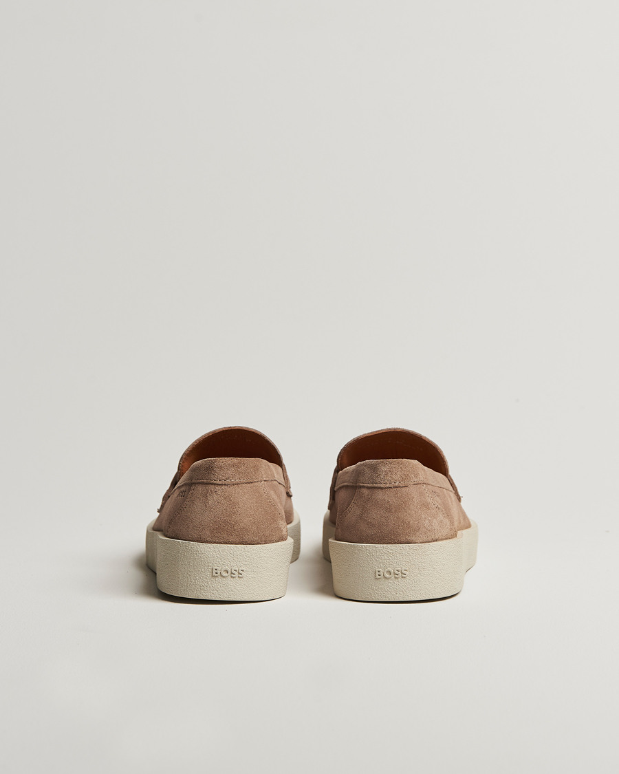Herren | Loafer | BOSS BLACK | Clay Suede Loafer Medium Beige