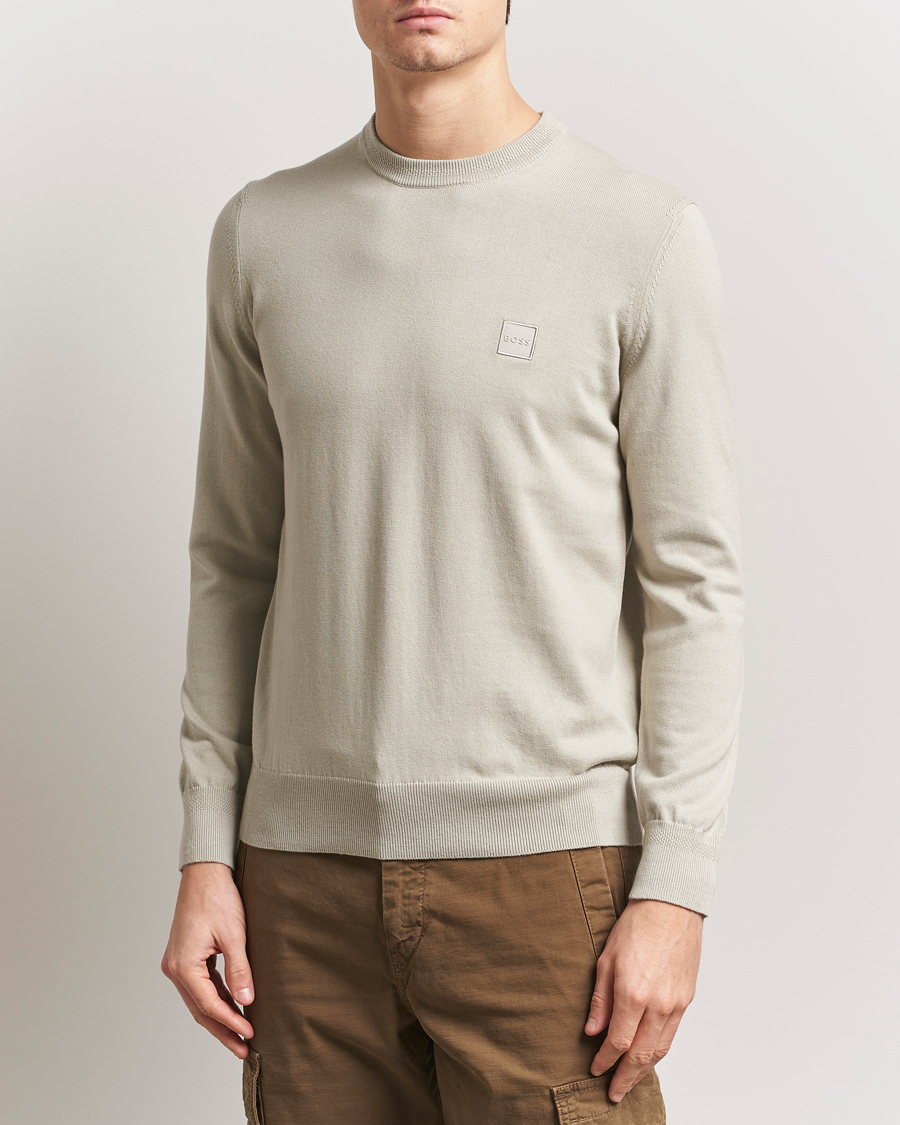 Herren | Pullover | BOSS ORANGE | Kanovano Knitted Sweater Light Beige