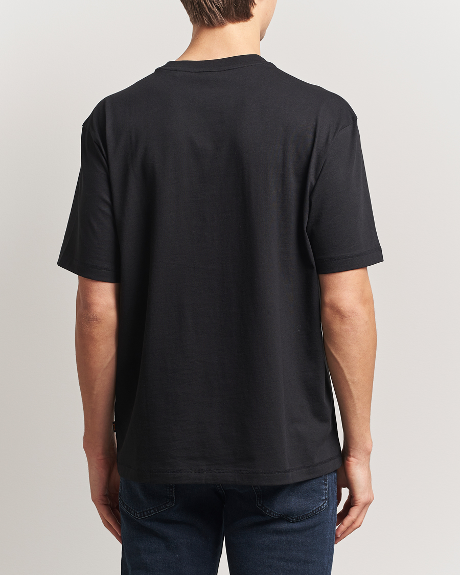 Herren | T-Shirts | BOSS ORANGE | Barragan Printed T-Shirt Black
