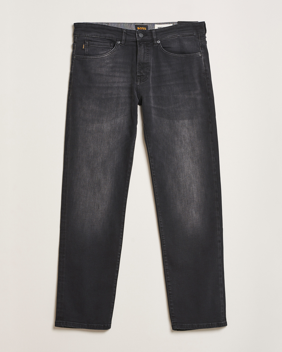Herren | Jeans | BOSS ORANGE | Re.Maine Jeans Washed Black