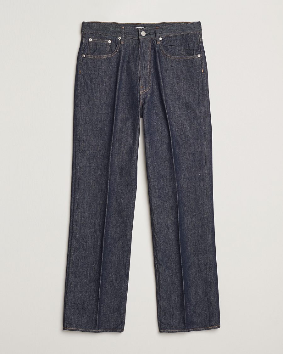 Herren | Jeans | Auralee | Regular Fit Denim Pants Dark Indigo