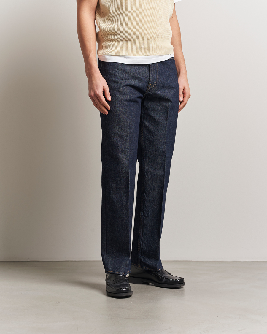 Herren | Jeans | Auralee | Regular Fit Denim Pants Dark Indigo
