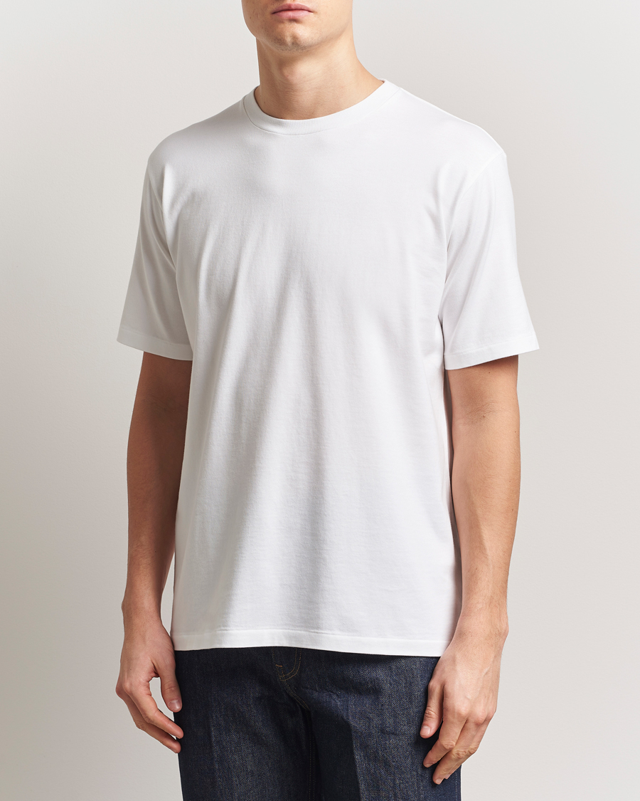 Herren | T-Shirts | Auralee | Luster Plating T-Shirt White