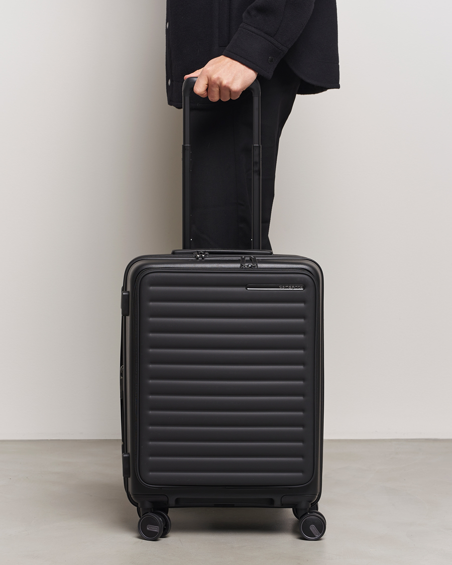 Herren | Taschen | Samsonite | Restackd Spinner Easy Access Carry-On Black