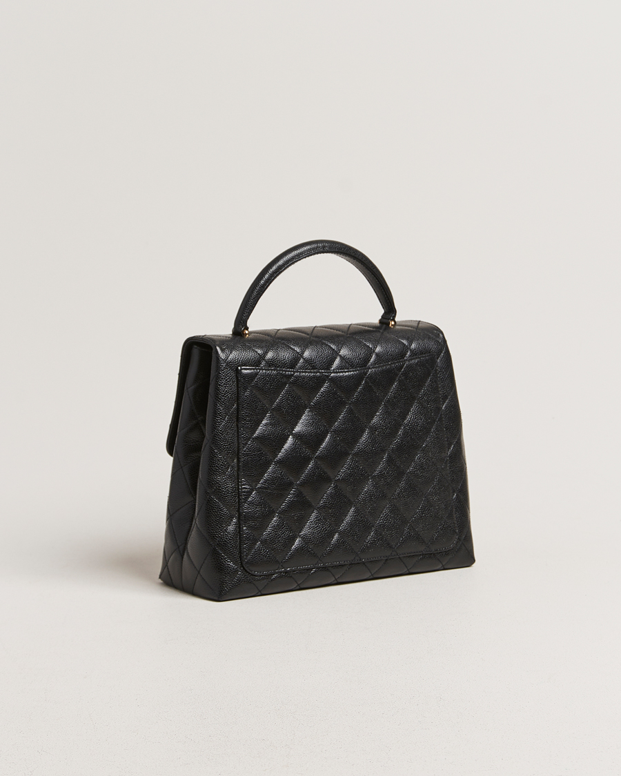 Herren | Gifts for Her | Chanel Pre-Owned | Kelly Top Handle Bag Black Caviar