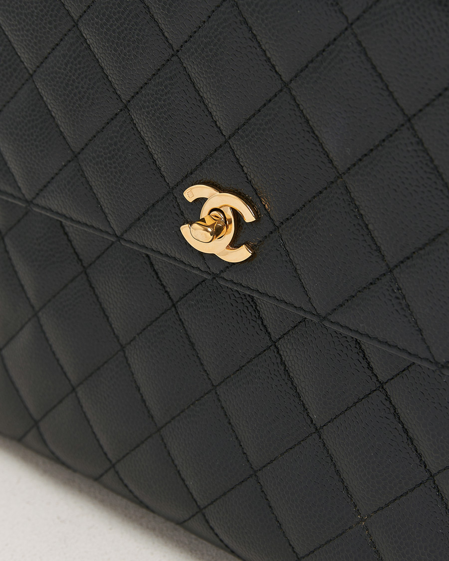 Herren | Gifts for Her | Chanel Pre-Owned | Kelly Top Handle Bag Black Caviar