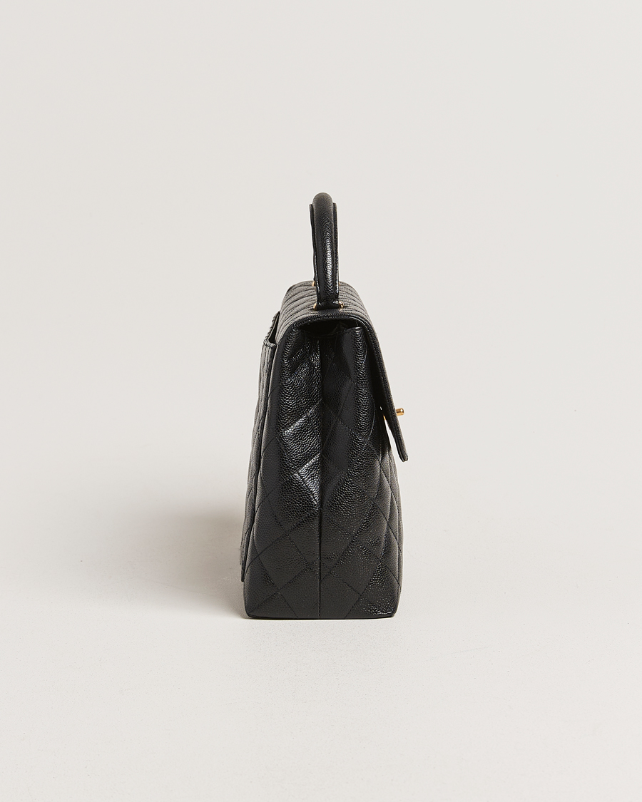 Herren | Gifts for Her | Chanel Pre-Owned | Kelly Top Handle Bag Black Caviar