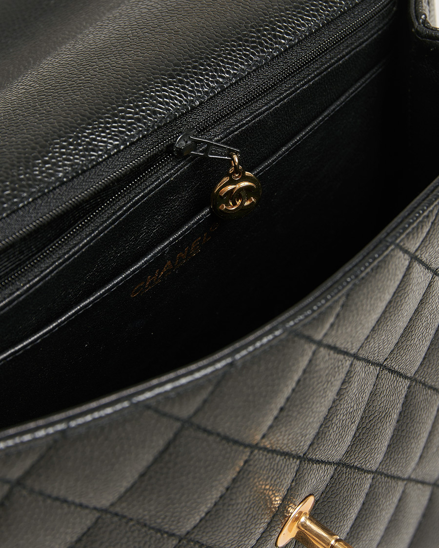 Herren | Gifts for Her | Chanel Pre-Owned | Kelly Top Handle Bag Black Caviar