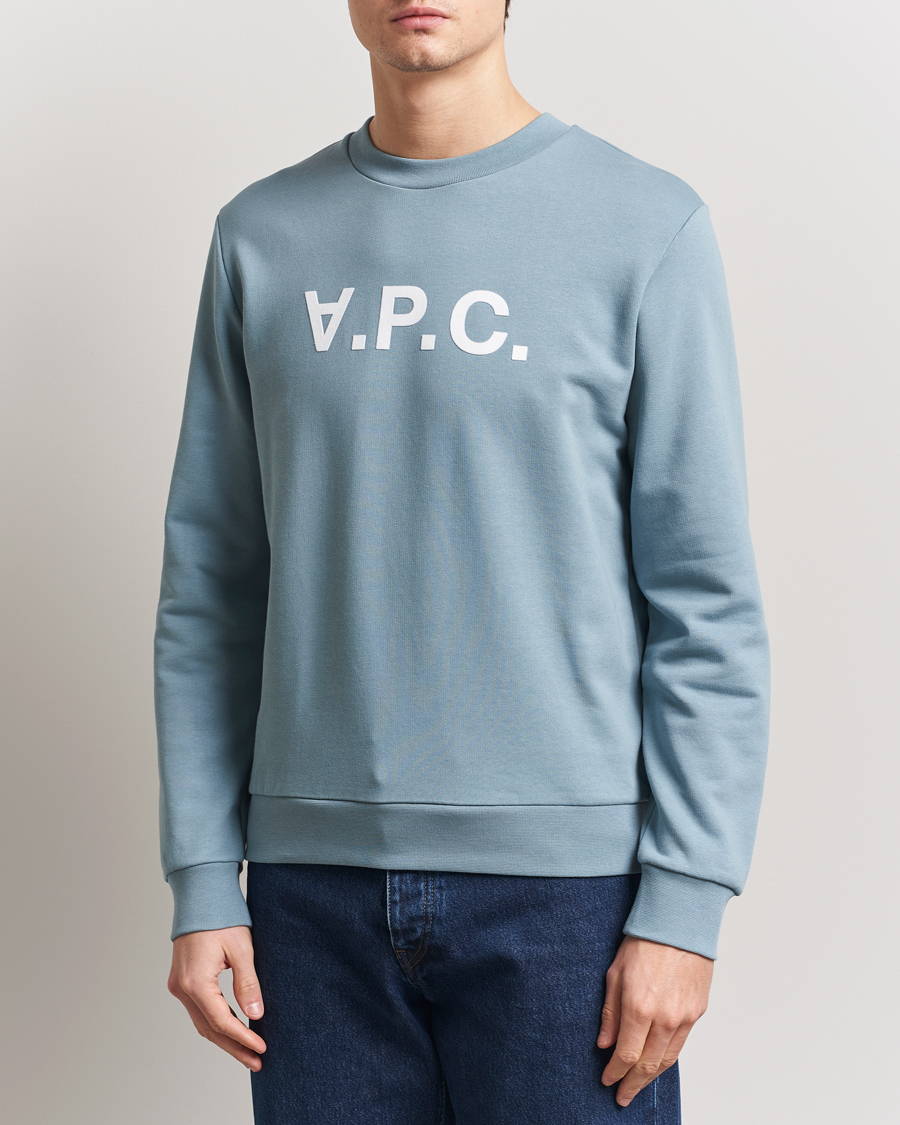 Herren | Pullover | A.P.C. | VPC Sweatshirt Bleu Gris