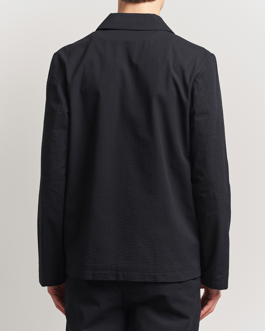 Herren | Hemden | A.P.C. | Brest Seersucker Overshirt Black