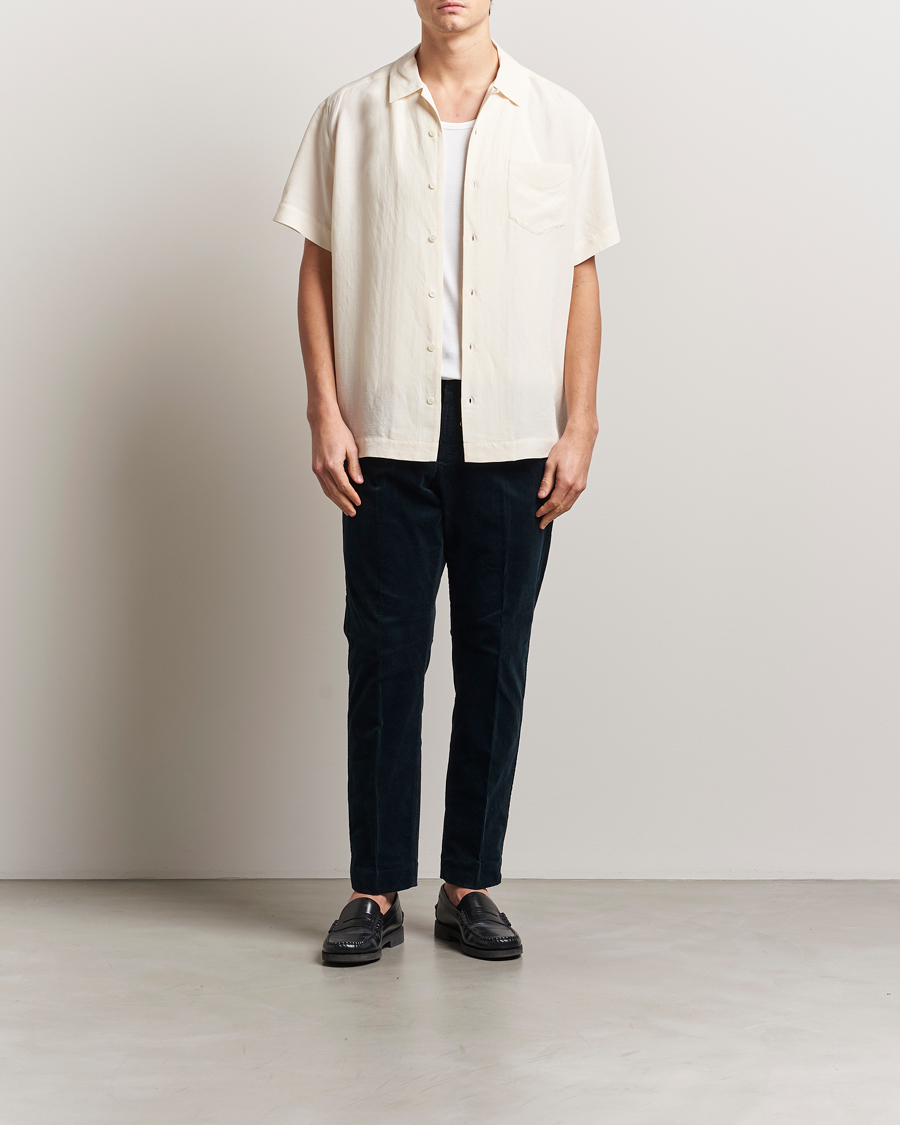 Herren | Hemden | A.P.C. | Roy Woven Short Sleeve Shirt Ecru