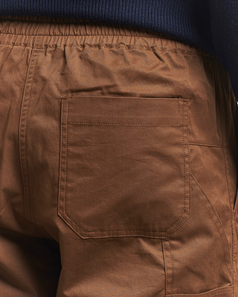 Herren | Hosen | A.P.C. | Chuck Cotton Drawstring Trousers Brown
