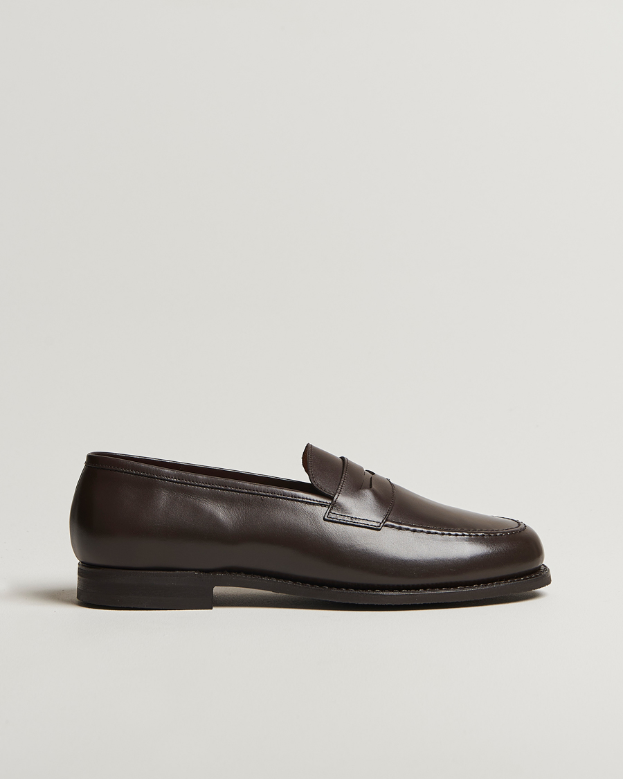 Herren | Loafer | Myrqvist | Stenhammar II Loafer Dark Brown Calf