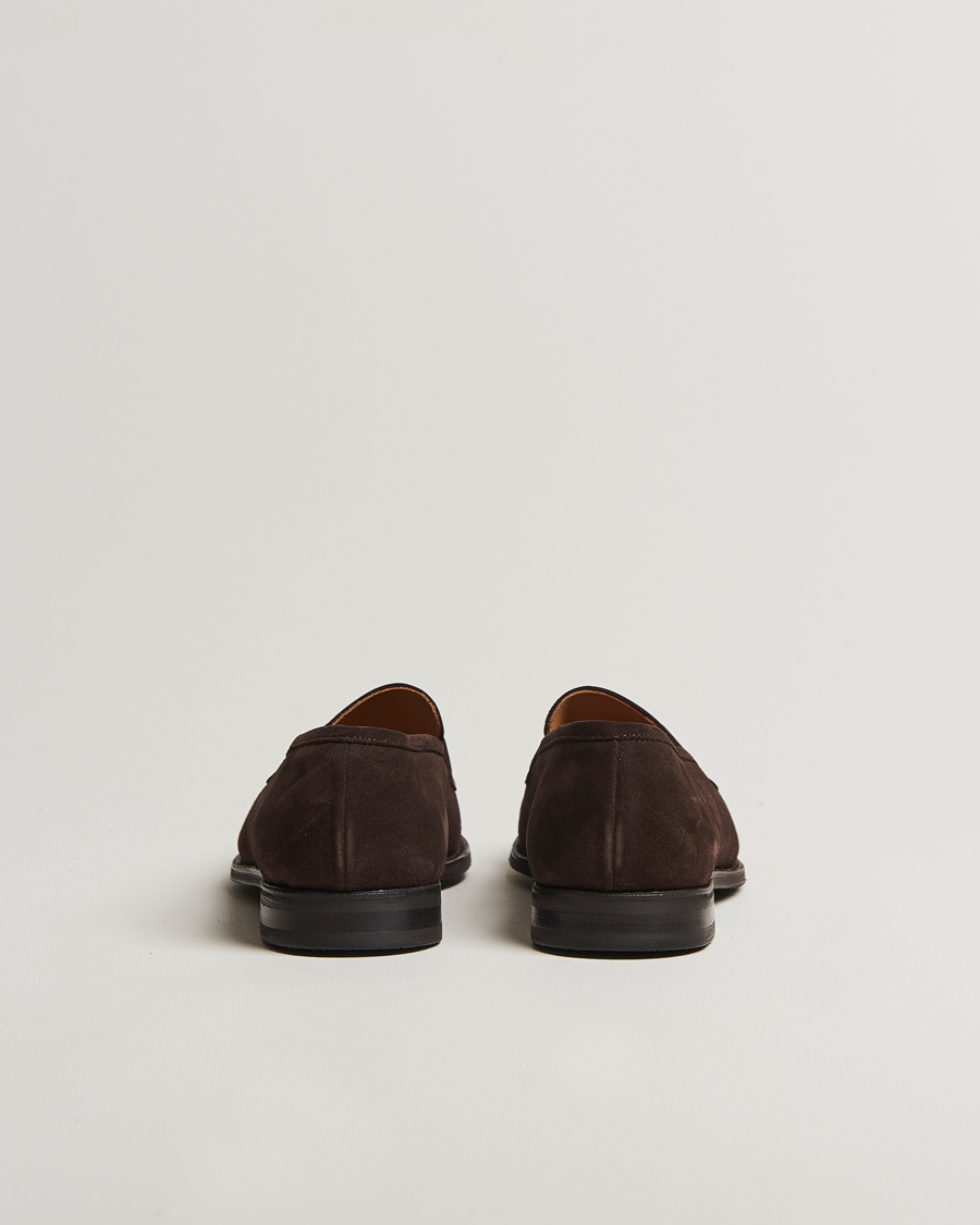 Herren | Loafer | Myrqvist | Stenhammar II Loafer Dark Brown Suede