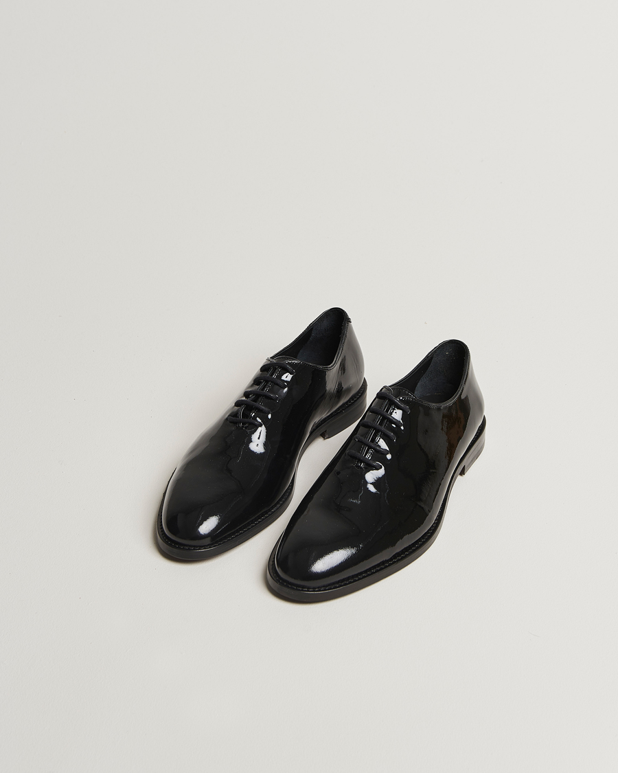 Herren | Lackschuhe | Myrqvist | Drottningholm Patent Shoe Black