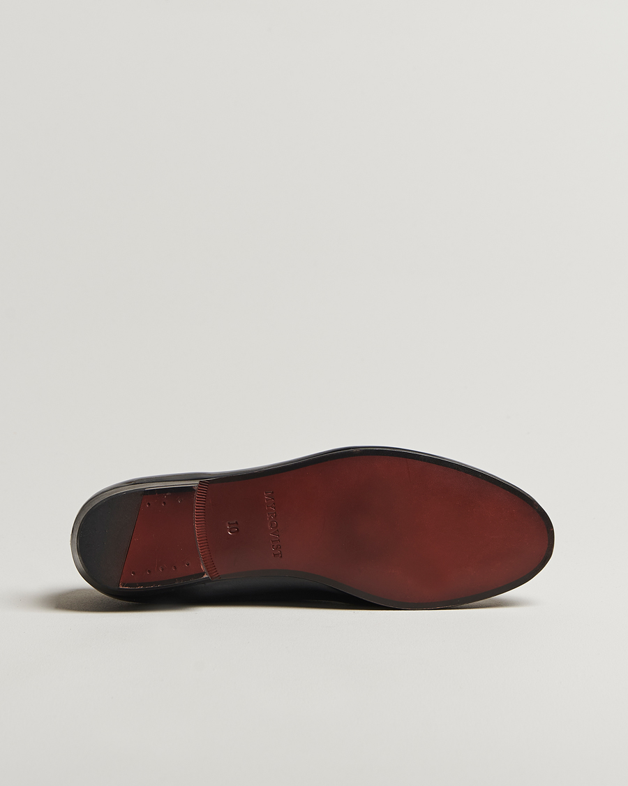 Herren | Lackschuhe | Myrqvist | Ängby Patent Loafer Black