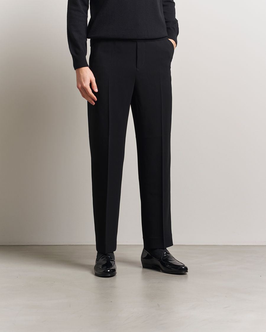 Herren | Lackschuhe | Myrqvist | Ängby Patent Loafer Black