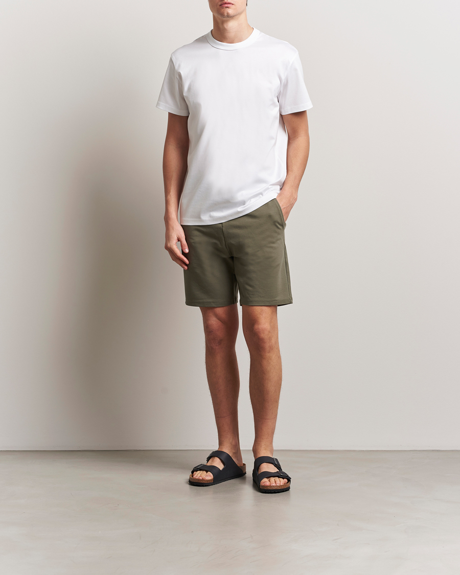 Herren | T-Shirts | Bread & Boxers | Pima Cotton Crew Neck T-Shirt White